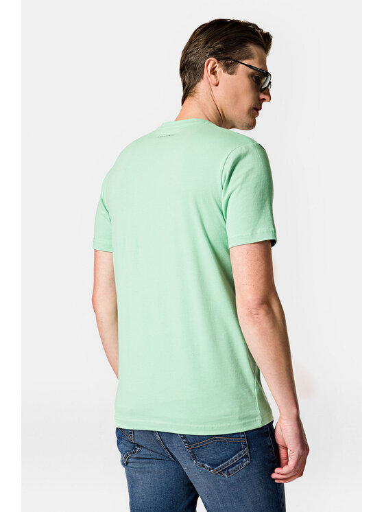 Lancerto Lancerto T-Shirt Linus TS073123000027 Zielony Regular Fit