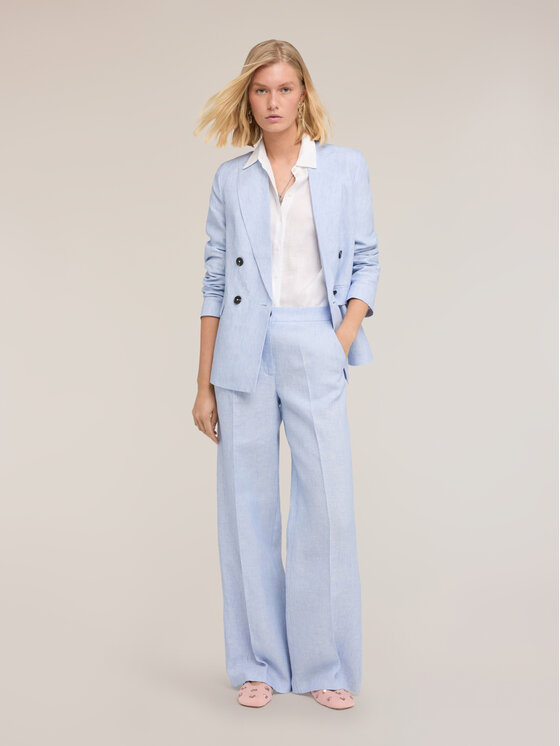 Motivi Motivi Giacca di transizione Q080Q001103N0R4 Turchese Regular Fit