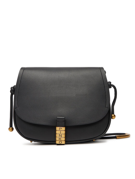 PINKO PINKO Torebka SADDLE CLASSIC Czarny