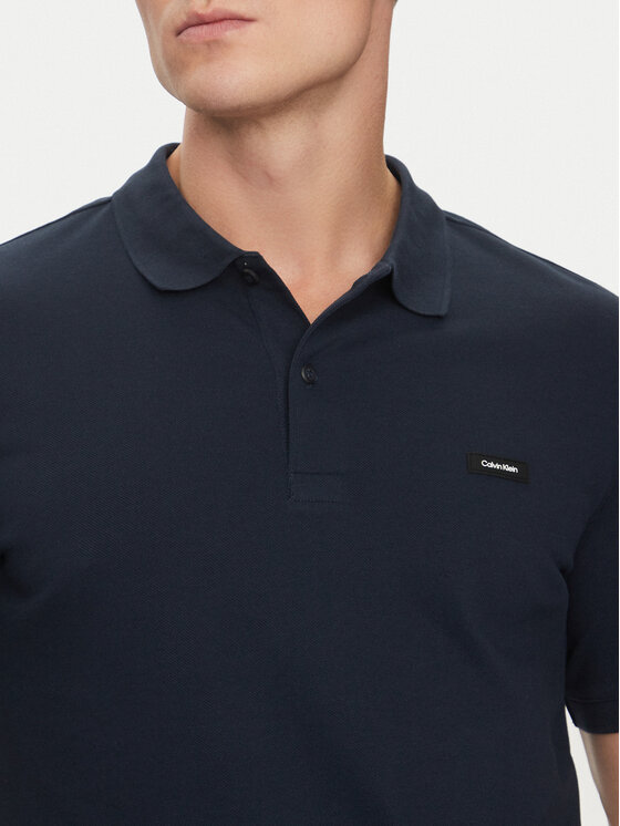 Calvin Klein Calvin Klein Pólóing K10K111196 Sötétkék Slim Fit