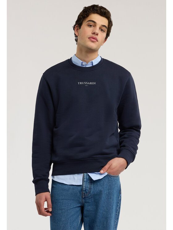 Trussardi Trussardi Sweter G8158000133N034 Niebieski jasny Regular Fit