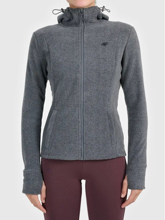 4F 4F Fleece 4FWAW26TFLEF478-24M Γκρι Regular Fit