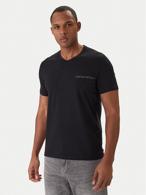 Emporio Armani Emporio Armani T-Shirt 28212 Czarny Comfort Fit