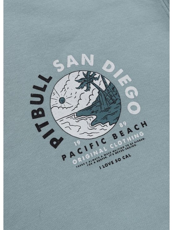 PITBULL PITBULL Bluza PLANETSURF Niebieski Regular Fit