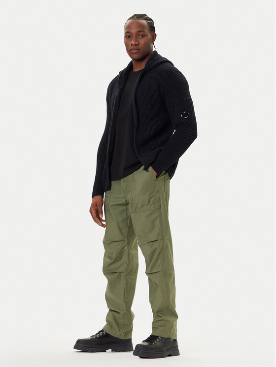 C.P. Company C.P. Company Kardigan 19CMKN258A006170A Černá Regular Fit
