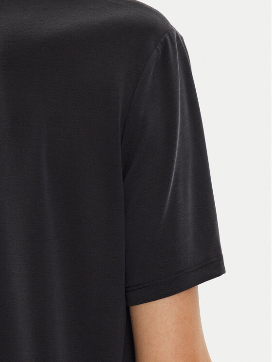 Pieces Pieces T-särk Anora 17148789 Must Regular Fit