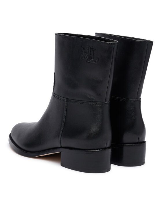 LAUREN RALPH LAUREN LAUREN RALPH LAUREN Bokacsizma Kyle Bte Hl 802P15708001 Fekete