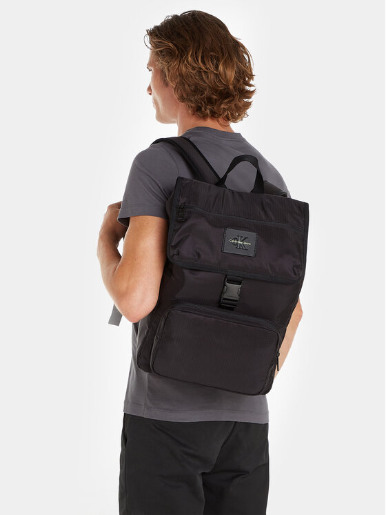 Calvin Klein Jeans Calvin Klein Jeans Rucksack Sport Essentials Sq Flat Bp43 L K50K511721 Schwarz