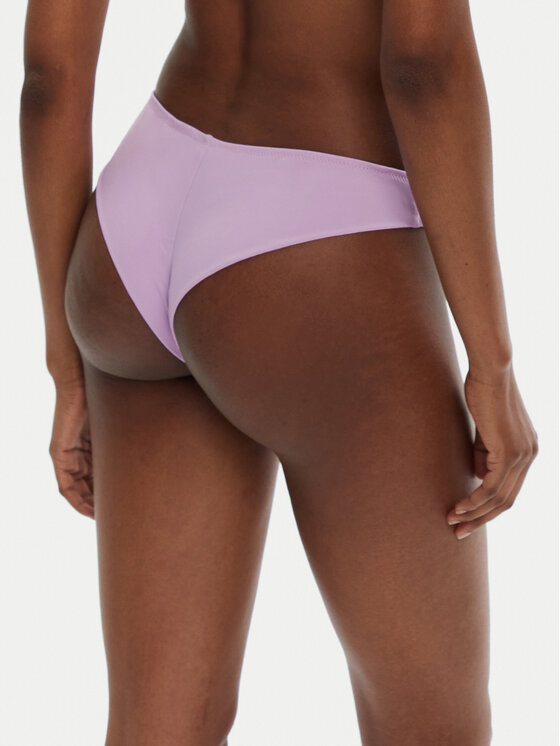 Guess Guess Dół od bikini E4GO02 LY00K Fioletowy