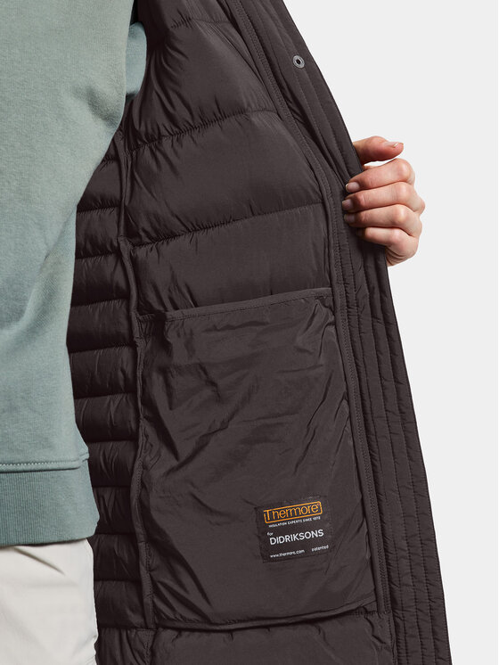 Didriksons Didriksons Žieminė striukė Gisa Wns Jkt 505031 Juoda Regular Fit
