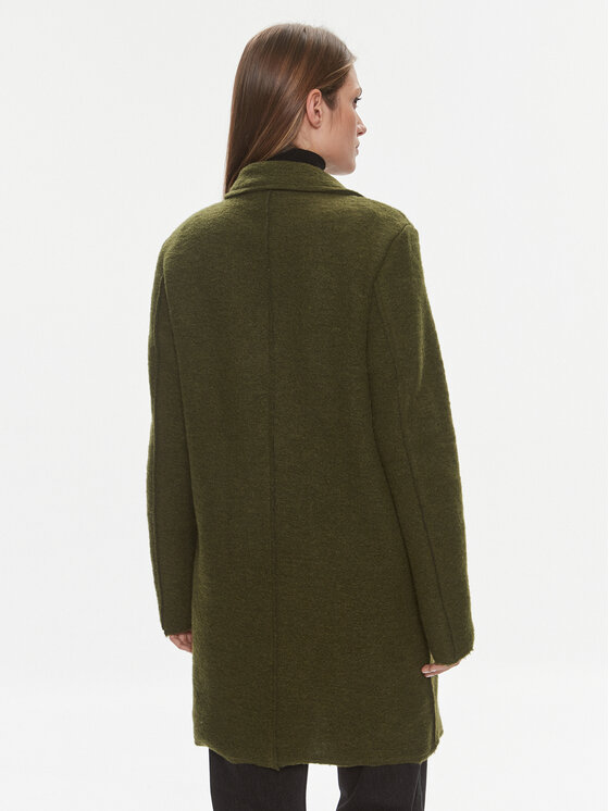 Culture Culture Вовняне пальто Cubirgith 50106972 Зелений Classic Fit
