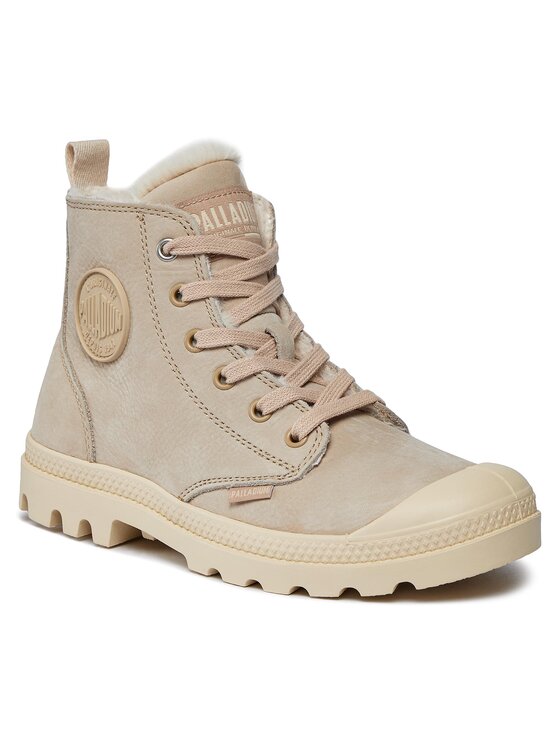 Palladium Palladium Turistická obuv Pampa Hi Zip Wl 95982-271-M Béžová
