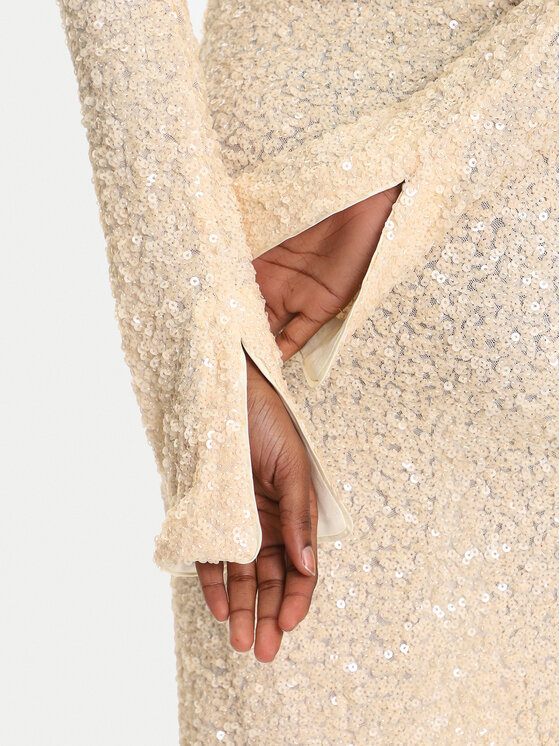 DAY BIRGER ÉT MIKKELSEN DAY BIRGER ÉT MIKKELSEN Coctailkleid Clover DAY65243522 Beige Slim Fit