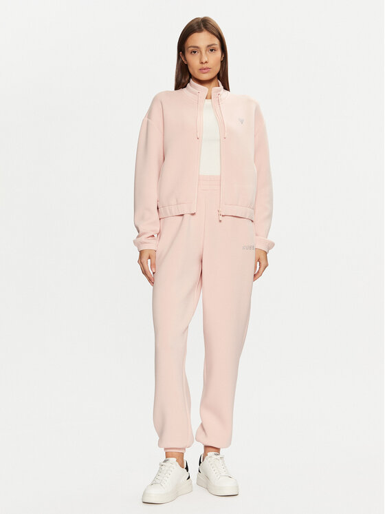 Guess Guess Felpa V4BQ14 K7UW2 Rosa Regular Fit