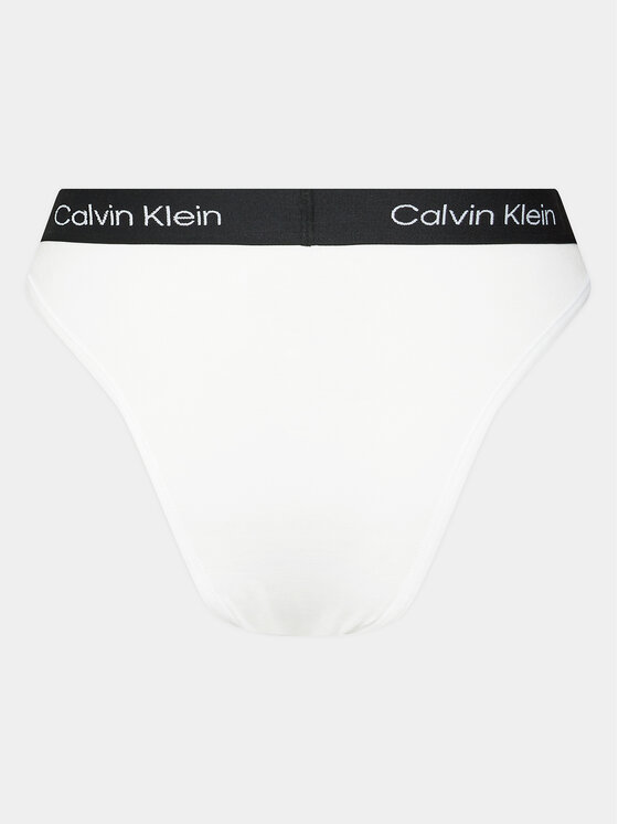 Calvin Klein Underwear Calvin Klein Underwear Chilot brazilian High Waist Brazilian 000QF7223E Alb