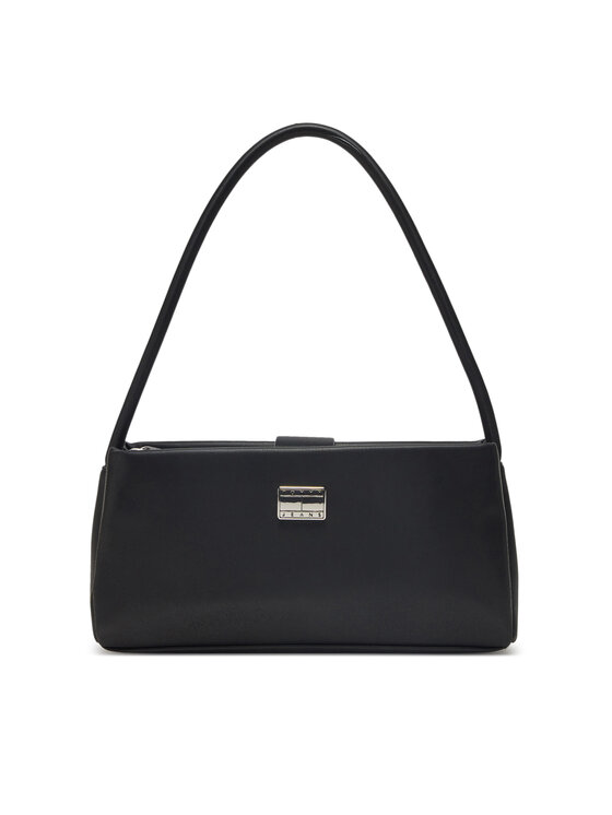 Tommy Jeans Tommy Jeans Τσάντα Tjw American Cool Shoulder Bag AW0AW17295 Μαύρο