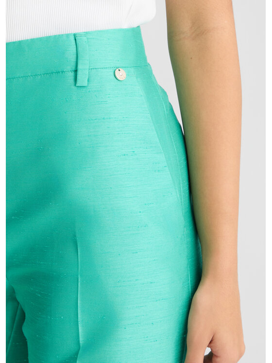 Liu Jo Liu Jo Pantaloni di tessuto CA5316T2982X0683 Celeste Regular Fit