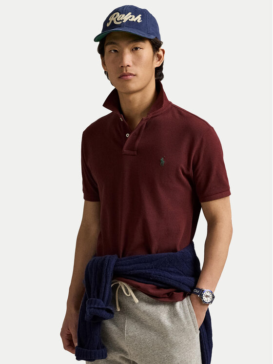 Polo Ralph Lauren Polokošeľa 710534735460 Bordová Regular Fit