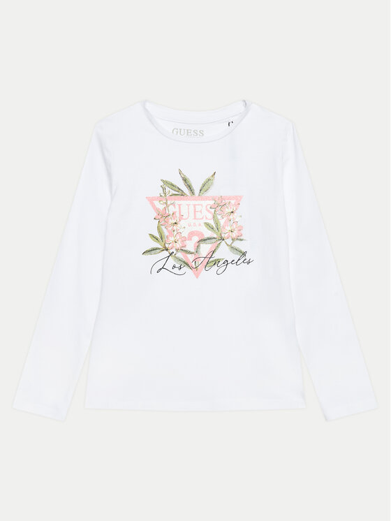 Guess Guess Bluse J4BI26 J1314 Weiß Regular Fit