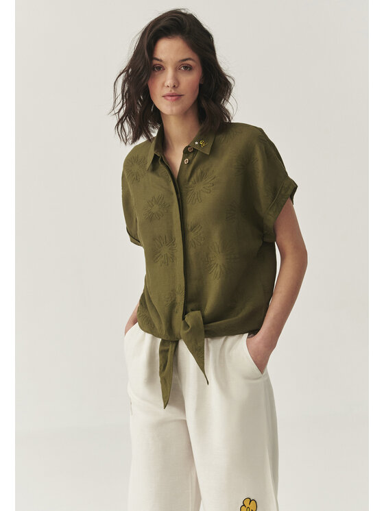 TATUUM TATUUM Koszula KAMA Khaki Classic Fit