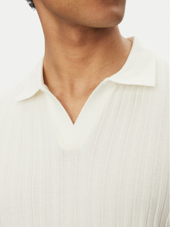 JOOP! JOOP! Polokošeľa 17 JJ-33Baron 30045547 Écru Modern Fit