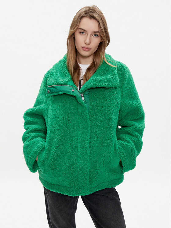 REPLAY Replay Кожух W7817.000.84790 Зелен Relaxed Fit