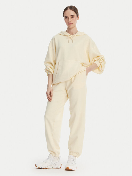 Reebok Reebok Παντελόνι φόρμας RK25529CCW Κίτρινο Regular Fit