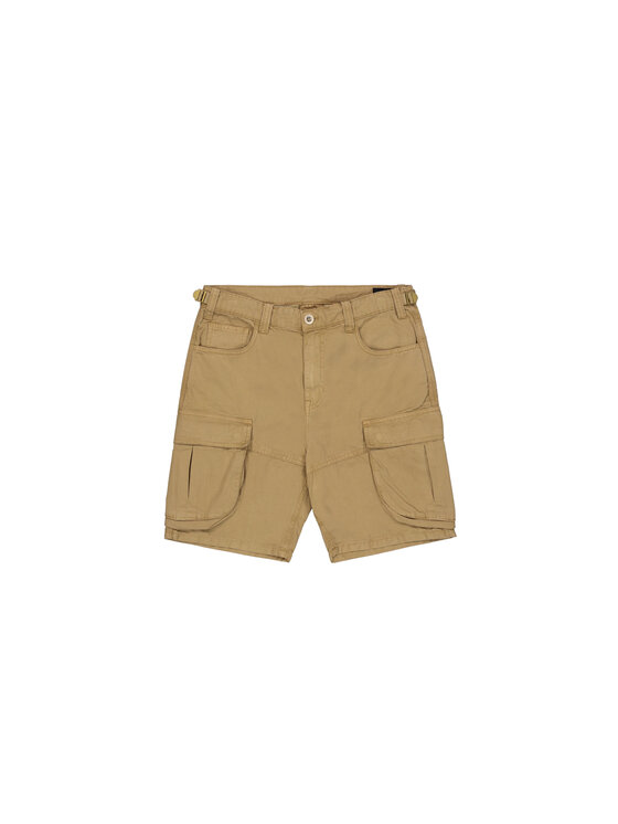 Alpha Industries Alpha Industries Szorty Canvas Cargo Short Beżowy Loose Fit