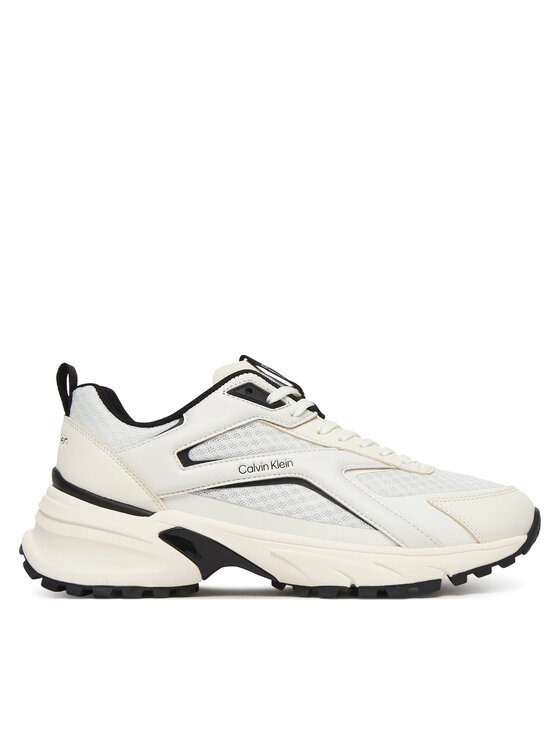 Calvin Klein Calvin Klein Sneakersy Hike Run Ckstripe Mesh HW0HW03002 Bílá