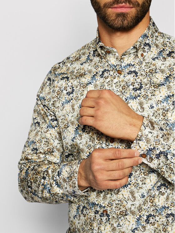 Camicia 9350 78505 Multicolore Slim Fit