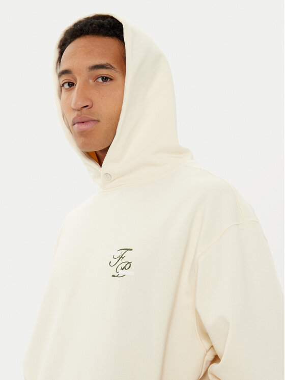 Filling Pieces Filling Pieces Felpa Unisex Topiary 8069984 Écru Regular Fit