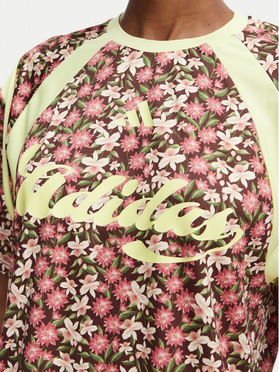 adidas adidas T-Shirt Adidas X Farm Rio House Of Tiro KR0240 Rosa Regular Fit