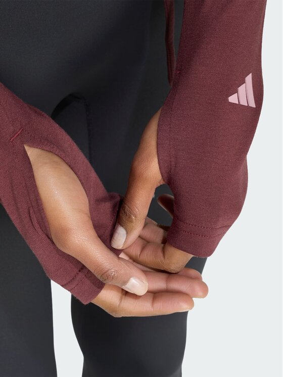 adidas adidas Top 165764 Czerwony Slim Fit