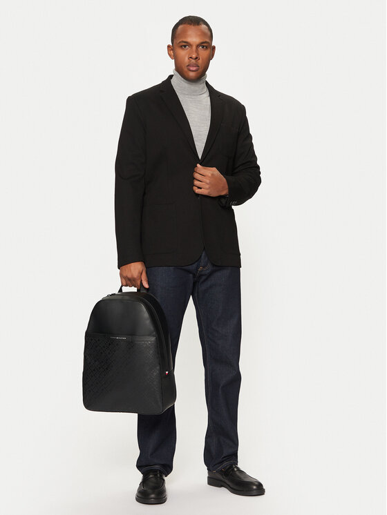 Tommy Hilfiger Tommy Hilfiger Zaino Th Monogram Backpack AM0AM13071 Nero