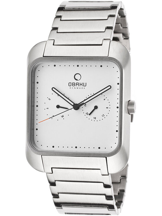 Obaku Obaku Zegarek V145UCISC Srebrny