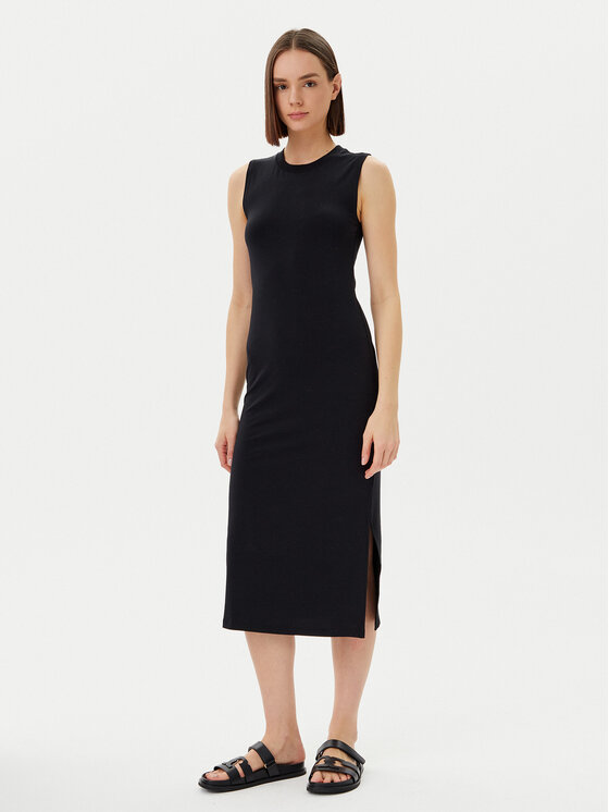 Marc O'Polo Marc O'Polo Повсякденна сукня 503 3087 59031 Чорний Slim Fit