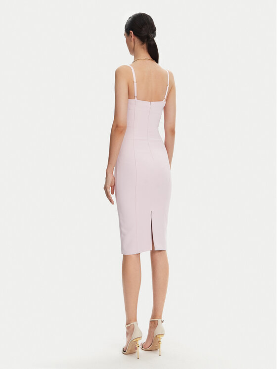 Elisabetta Franchi Elisabetta Franchi Koktel haljina AB-702-51E2 Ljubičasta Regular Fit