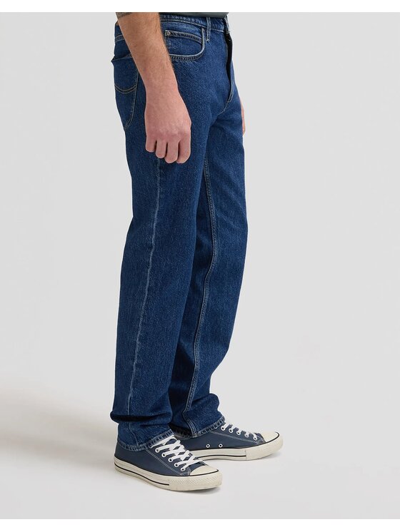 Lee Lee Jeansy WEST Niebieski Loose Fit