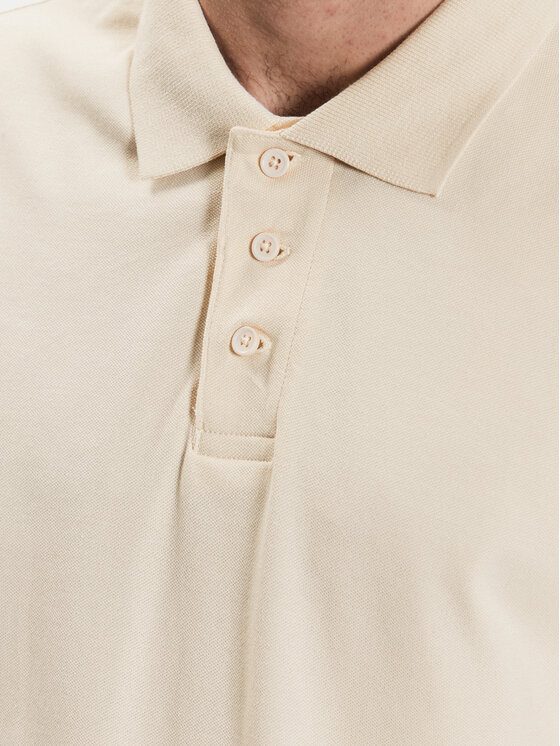 Outhorn Outhorn Polo marškinėliai TTSHM449 Smėlio Regular Fit