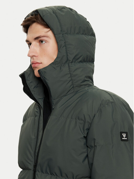 Brunotti Brunotti Зимно яке Bigmain 2421180003 Зелен Regular Fit
