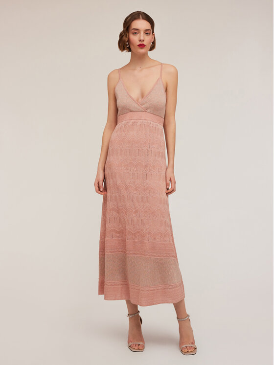 Motivi Motivi Vestito elegante 7614W001395N0R8 Rosa Flared Fit