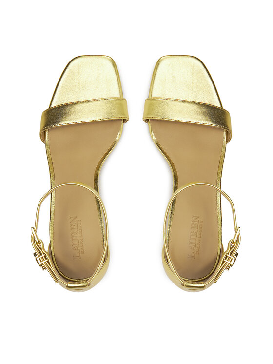 LAUREN RALPH LAUREN LAUREN RALPH LAUREN Sandale 802935562002 Auriu