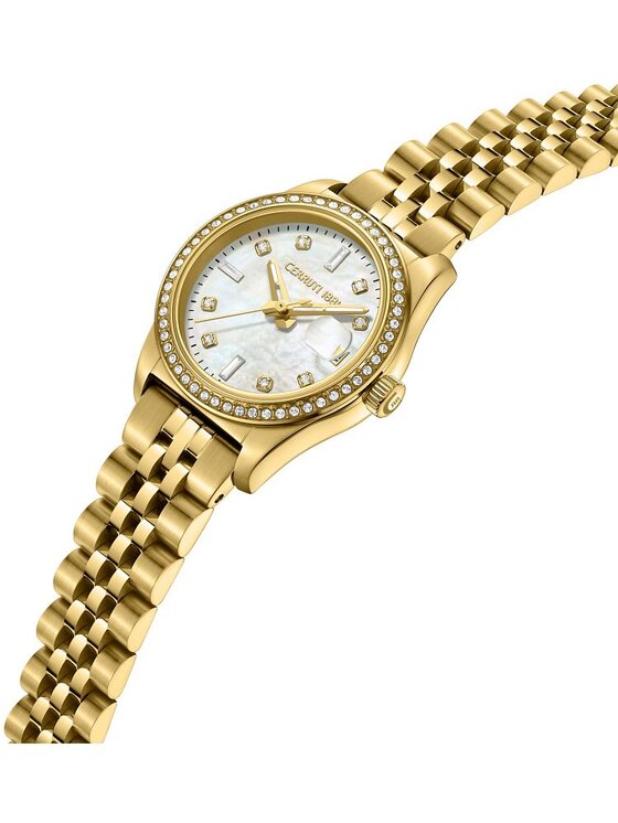 Cerruti 1881 Cerruti 1881 Zegarek Cerruti-CIWLH0000606 Złoty