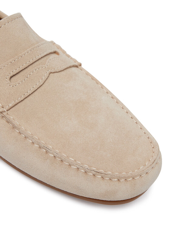 Tommy Hilfiger Tommy Hilfiger Mokasíny Core Hilfiegr Suede Driver FM0FM05789 Béžová