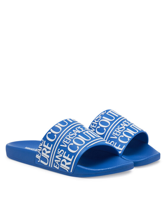 Versace Jeans Couture Versace Jeans Couture Klapki 78YA3SQ1 Niebieski