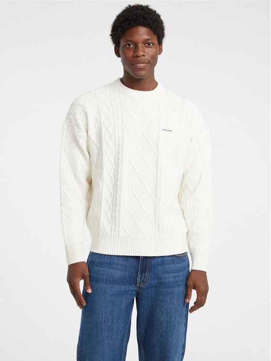 Guess Jeans Guess Jeans Maglione 178725 Beige Classic Fit