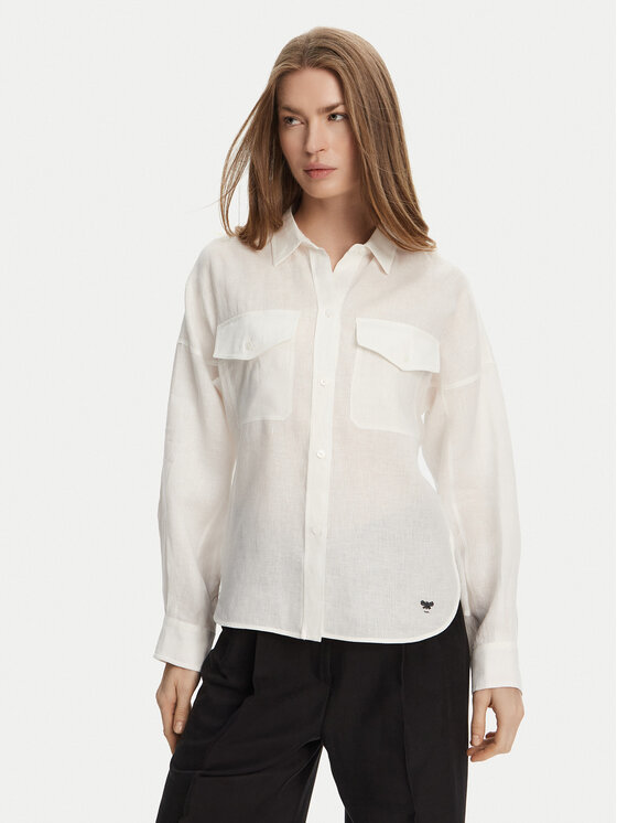Weekend Max Mara Weekend Max Mara Camicia Spoleto 2515111042 Bianco Regular Fit