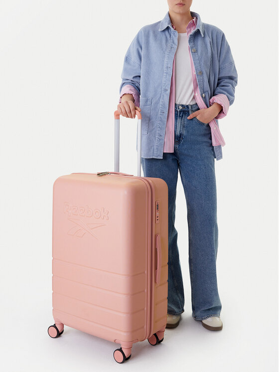 Reebok Valiză mare CEO-RBK-WAL-011-L Roz