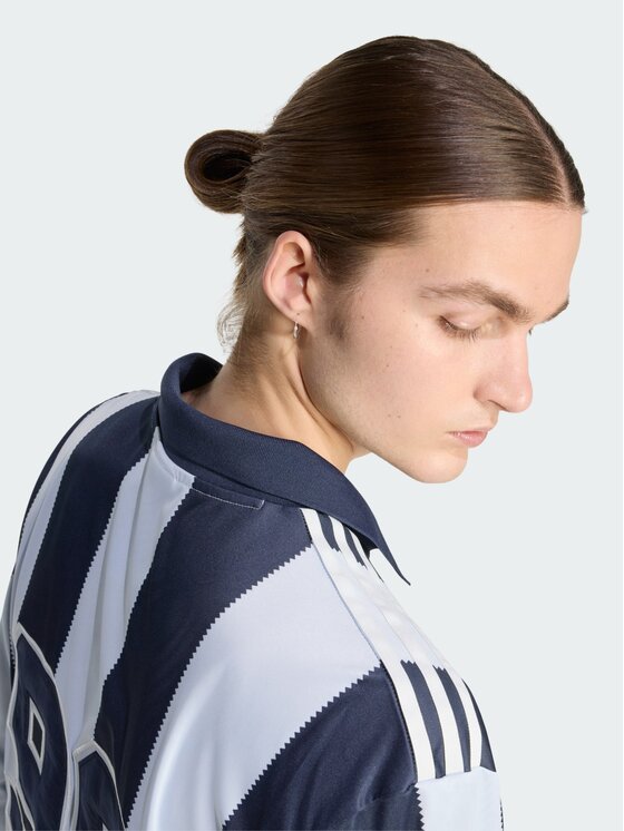 adidas adidas Longsleeve 161611 Granatowy Loose Fit