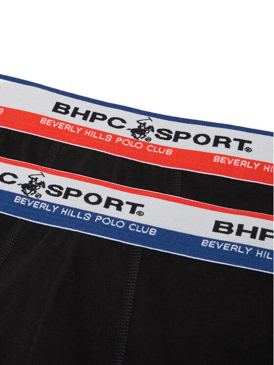 Beverly Hills Polo Club Beverly Hills Polo Club Set od 2 para bokserica CEO_ZGW_BHPC_003_AW25_(2-PACK) Crna